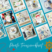 Kinder Schattigee gepersonaliseerde piratenschip