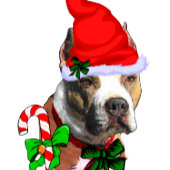 American Pit Bull Terrier Kerstmis Inpakpapier Vel