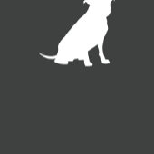 Pit Bull Dog Baby shower Genderneutraal Folie Kaarten