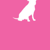 Pit Bull Dog Baby shower Roze Girl Pitbull Cadeaupapier