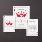 King of Spades Poker Groomsman Proposal Kaart (Personaliseer de collectie van deze zelfstandige maker.)