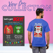 Cold Santa Ugly Holiday "Sweater" T-shirt