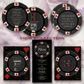 Echte Folie Las Vegas Poker Chip Bachelorette Part Gastenboek