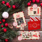  foto Polar Express kerstkaart Acryl Uitnodigingen