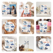 Politiejongen 1e verjaardagsfeestje bedankkaart