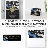 Politieacademie feliciteert afstudeerfeest bedankdoosjes