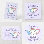 Aangepaste Tea Time Party Cup Teacup Post its Post-it® Notes