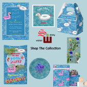 Eenhoorn pool speelgoed servet