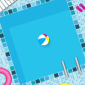 Pool Party Graduation Party Dank u Kaart