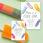 Waterverf Zomer Popsicle Verjaardag bedankt Bedankjes Labels