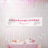 Precious Bundle Girl Baby Shower Informatiekaartje