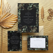 Premium Black Gold Budget Eucalyptus ECO INVITE