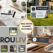 Arch Foto Logo & QR Code Makelaar | Vastgoed Visitekaartje