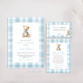 Preppy Beer Babyshower Jongen Kaart