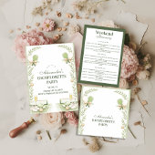 Preppy Pickleball Garden Bachelorette Party Tote Bag