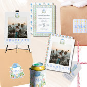 Preppy Southern Cowgirl Boot Afstuderen Cadeaulabel