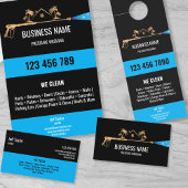 Professionele druk wassen Power Gutter Wassen Deurhanger