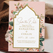 Waterverf Perzage Groene Floral Weddenschap Ronde Sticker