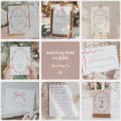 Raad eens hoeveel kussen douchespel Wildflower Bow Poster