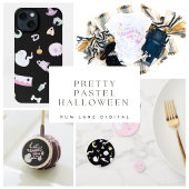 Cute Spooky Ghost & Gang Pastel Halloween Shot Glas