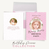 Cute Pink Birthday Girl Princess Tiara Simple Groot Cadeauzakje