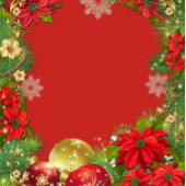 Corporate Christmas Party Favor Canvas tas