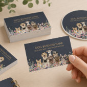 Teal Punch Hondenuitlater Loyalty Korting Poot Visitekaartje