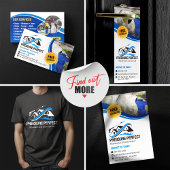 Professionele Druk Wassen & Power Cleaning Badge