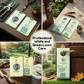 Aangepaste Logo Forest Green Magnetische Naam Tag 