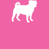 Pug Hond Baby Shower Roze Puppymetjes Romper