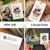 PUGS EN KISSES HOND-THEMA KERST CUSTOM SERVET