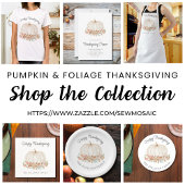 Thanksgiving pompoen theedoek