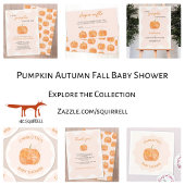 Pompoen Waterverf Patroon Servet