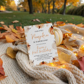 Pumpkin verjaardagsfeestje banner