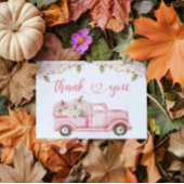 Herfst Pompoen Baby shower Game Poster