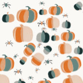 Pompoen Helloween uitnodiging Wijn Etiket