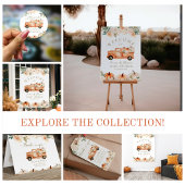 Herfstpompoenwagen mama wordt Baby shower T-shirt