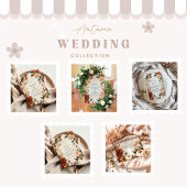 Pumpkin Spice Elegance bruiloft Save The Date