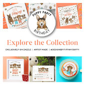 Puppy Paw-ty Verjaardagsfeestje Servet