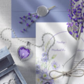 Paarse Daisies, Anemones, Floral Arch Sweet 16 Kaart