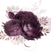 Paarse en Roos gouden peroneschower Kaart