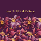 Paarse Bloemen- Bedankdoosjes