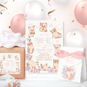 Gesponnen-effect Baby shower Katten Luier Raffle T Informatiekaartje