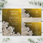 Queen Anne's Lace wildflower bruiloft details Save The Date (Personaliseer de collectie van deze zelfstandige maker.)