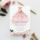 Quinceanera 15e verjaardag Hartelijk dank Kaart