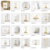 Cute Rabbit Botanical Ribbon Baby shower Kaart