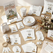 Woodland Raccoon Ronde Sticker