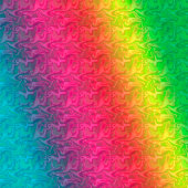 [Rainbow Crinkle Wedding] Harten Datum vinyl Sticker