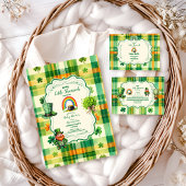 Rainbow Lucky Little Shamrock Boeken voor Baby Informatiekaartje