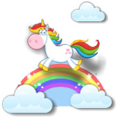 Weefselpapier voor regenboog en Unicorns Tissuepapier